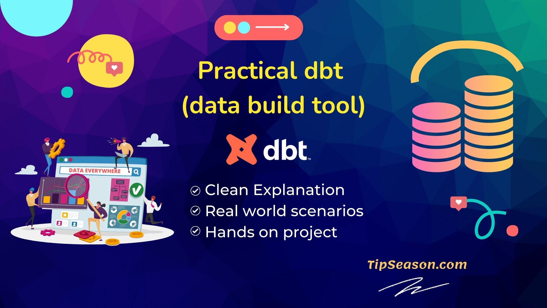 dbt(data build tool) course for beginners with dbt cloud + snowflake for dbt certification