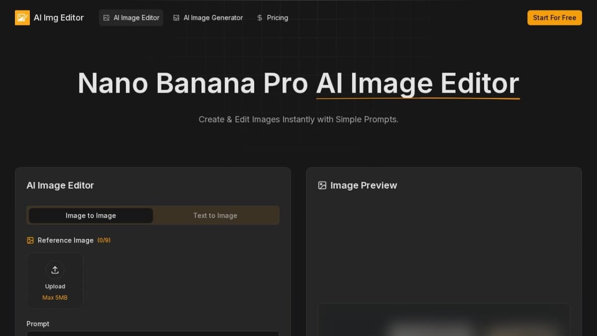 AI Img Editor