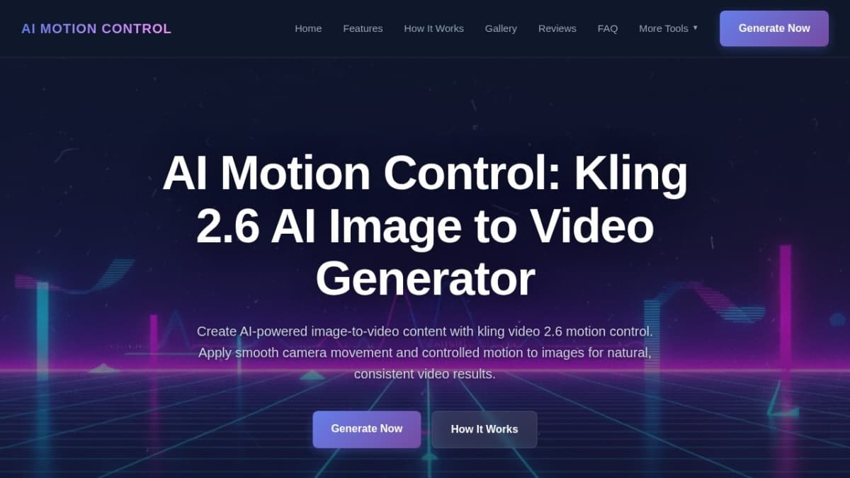 AI Motion Control