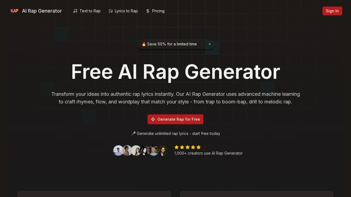 AI Rap Generator