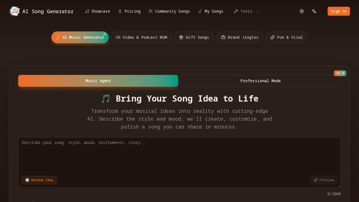 AI Song Generator