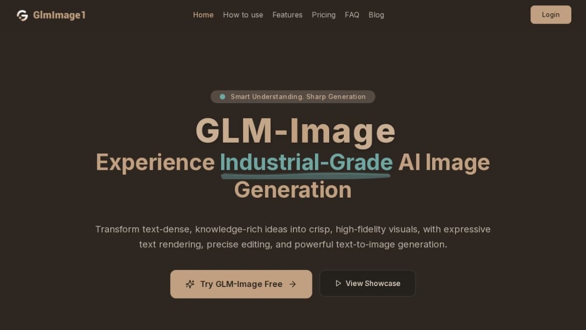 GLM-Image AI Image Generation