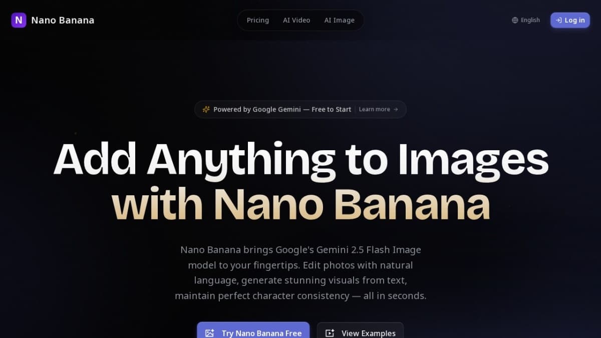 Nano Banana AI