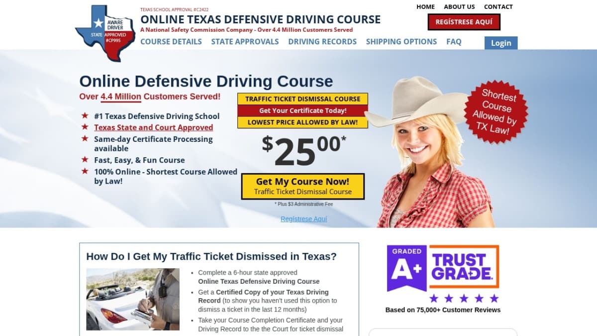 Online Texas Defensive Driving Course