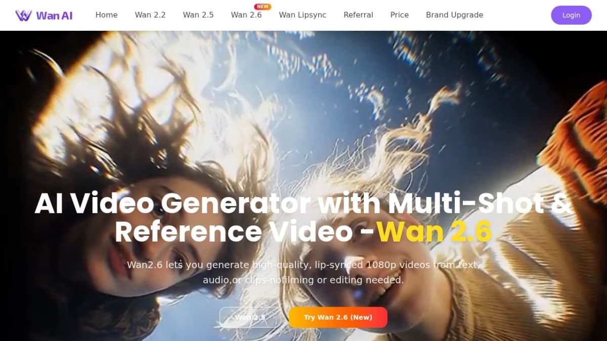 Wan2.5 AI Video Generator