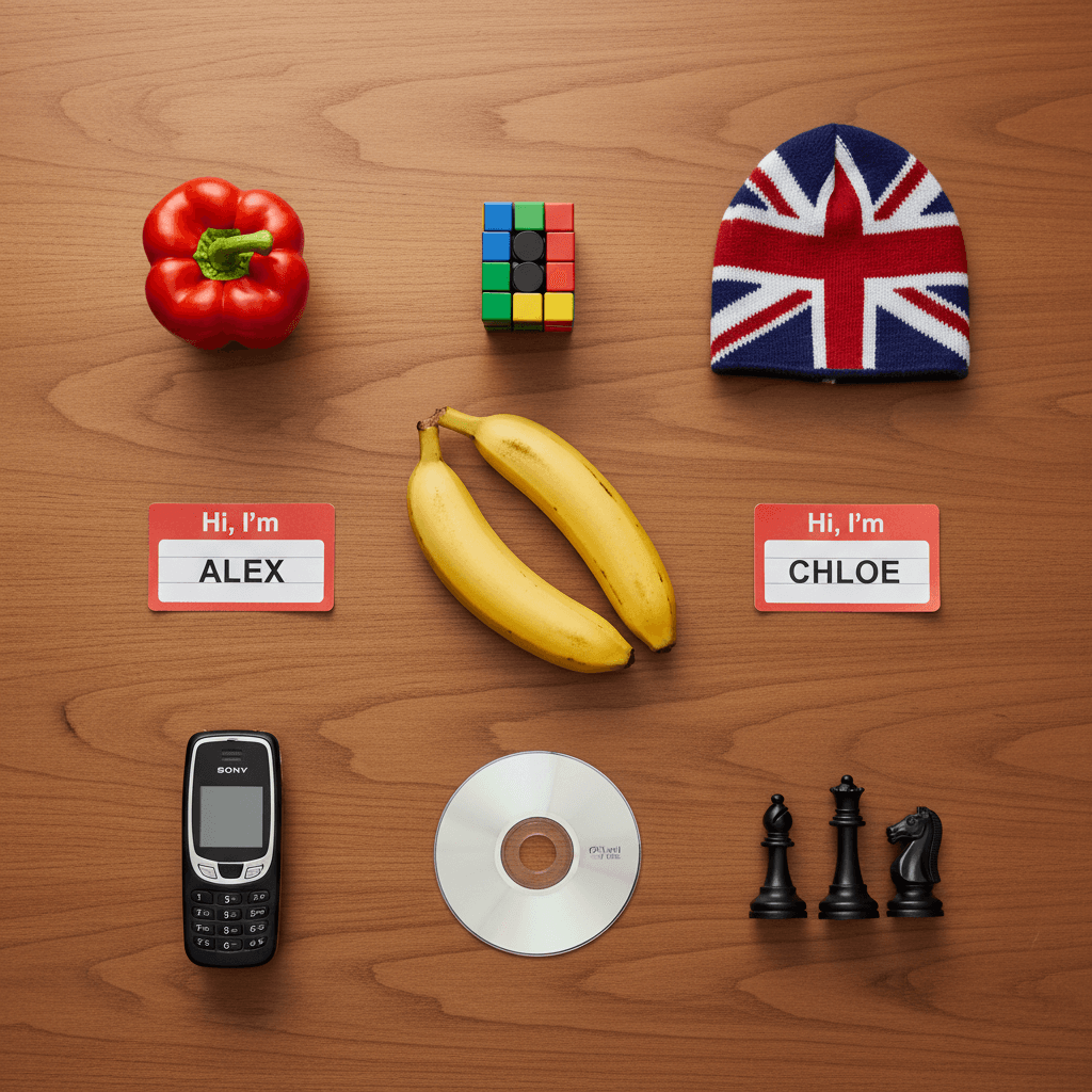 Gemini Image Prompt for product, photograph: A pristine overhead flat lay arrangement on a cozy wood grai...