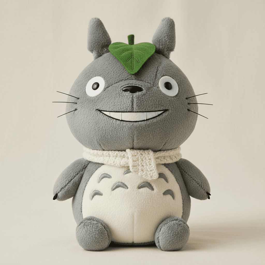 Gemini Image Prompt for other, 3d: A premium, cuddly plush rendition of CHARACTER, featuring a...