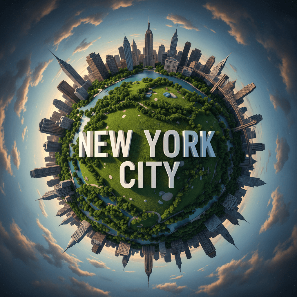 Gemini Image Prompt for other: Generate a photorealistic small-scale globe depicting CITY,...