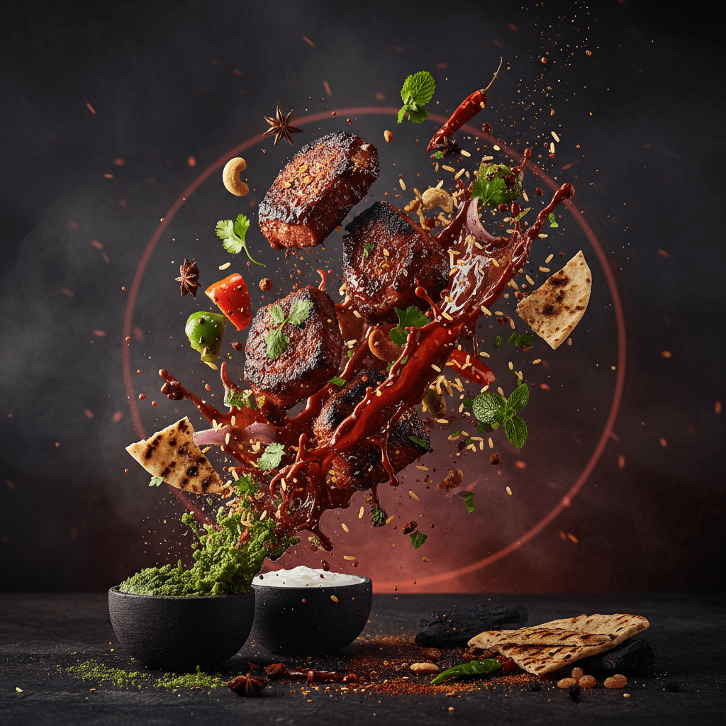 Gemini Image Prompt for json, food, app: image_type: Ultra-realistic cinematic culinary depiction,...