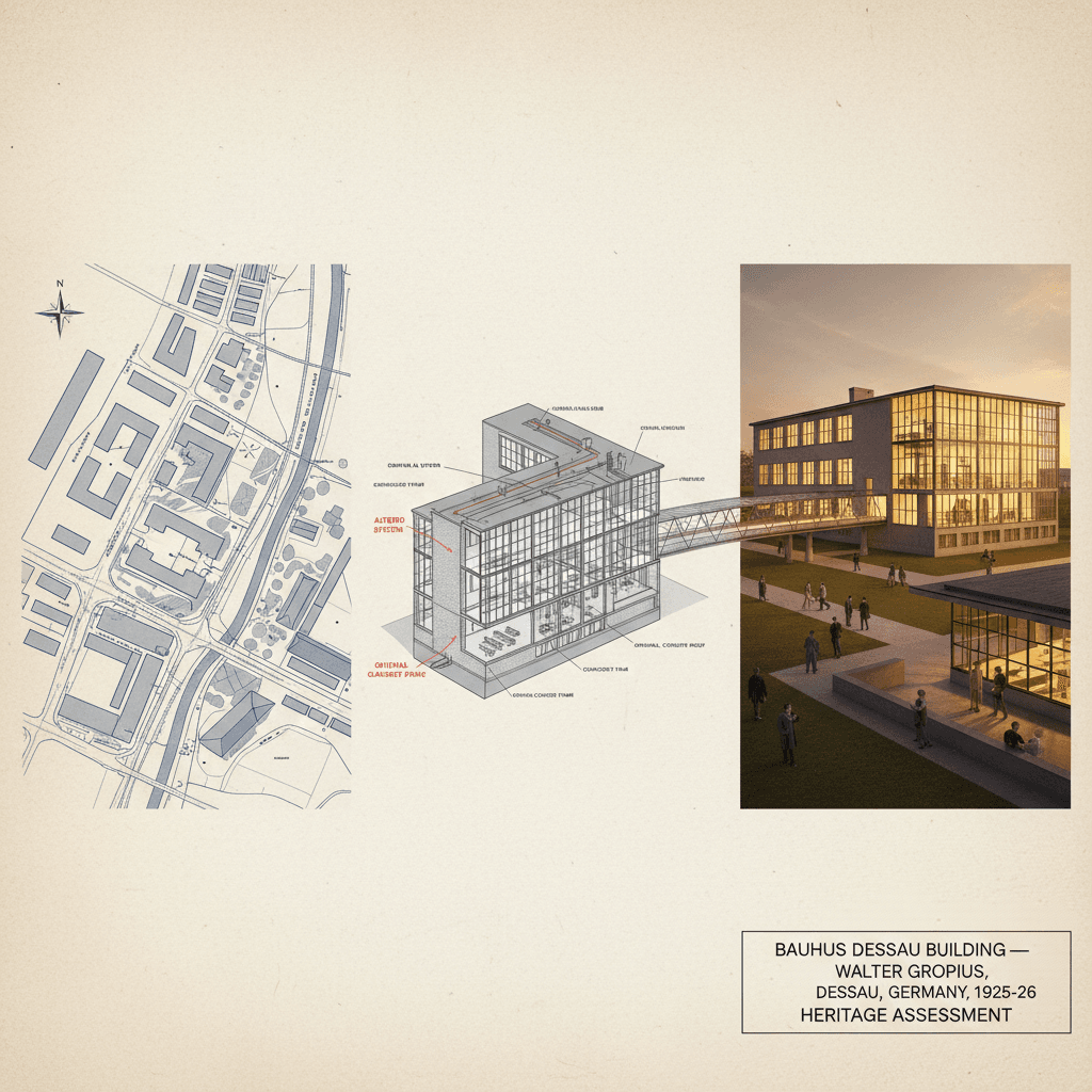Gemini Image Prompt for 3d: An architectural conservator's assessment document for CONST...