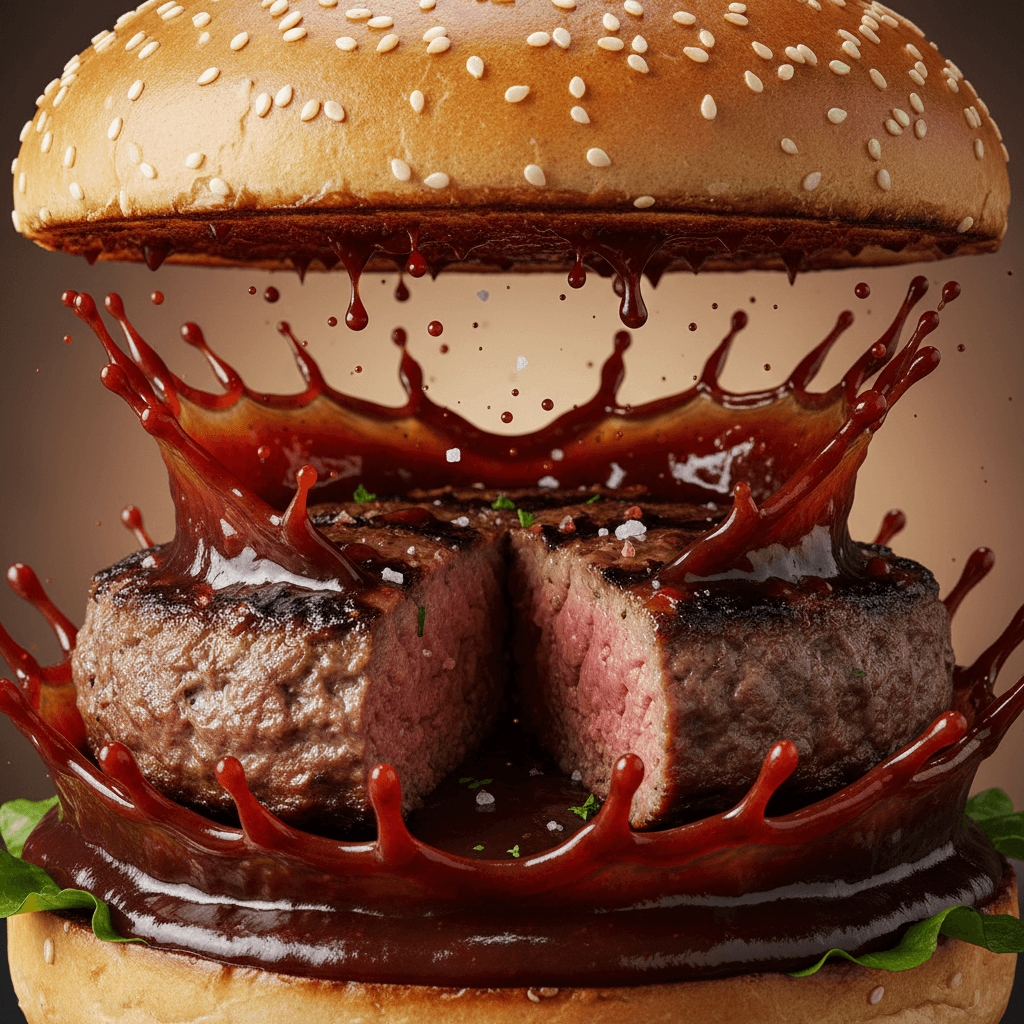 Gemini Image Prompt for json, food: project: title: Ultra-Vivid Burger Close-Up Collecti...