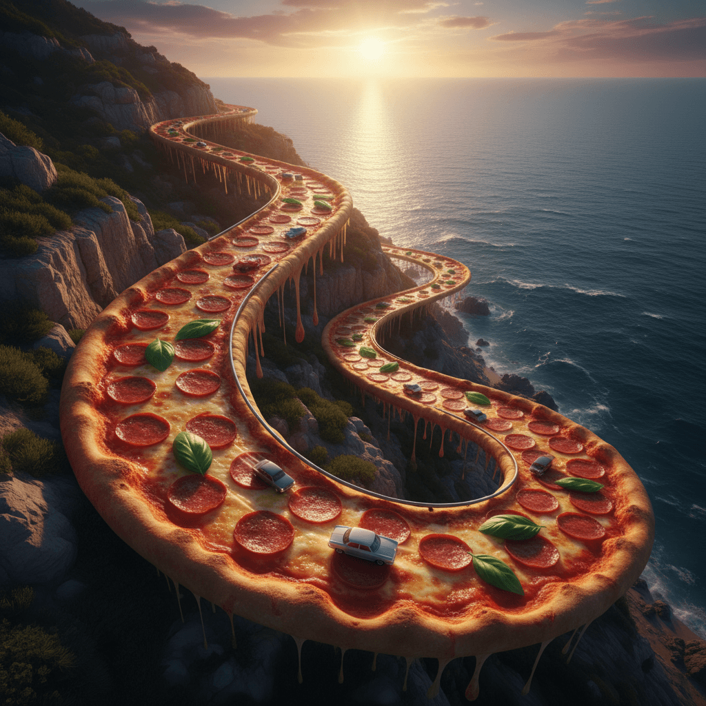 Gemini Image Prompt for json, food: Objective: Manifest an extraordinary, meticulously detail...