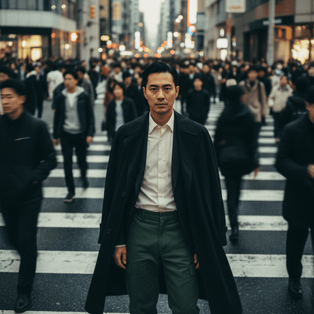 Gemini Image Prompt for photograph: Gritty urban snapshot, freezing a dynamic instance with a gh...