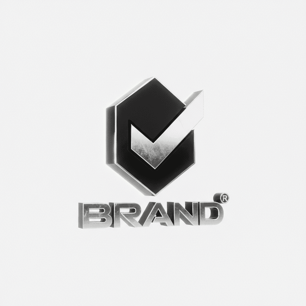Gemini Image Prompt for other: BRAND NAME, the iconic registered emblem, presented precisel...
