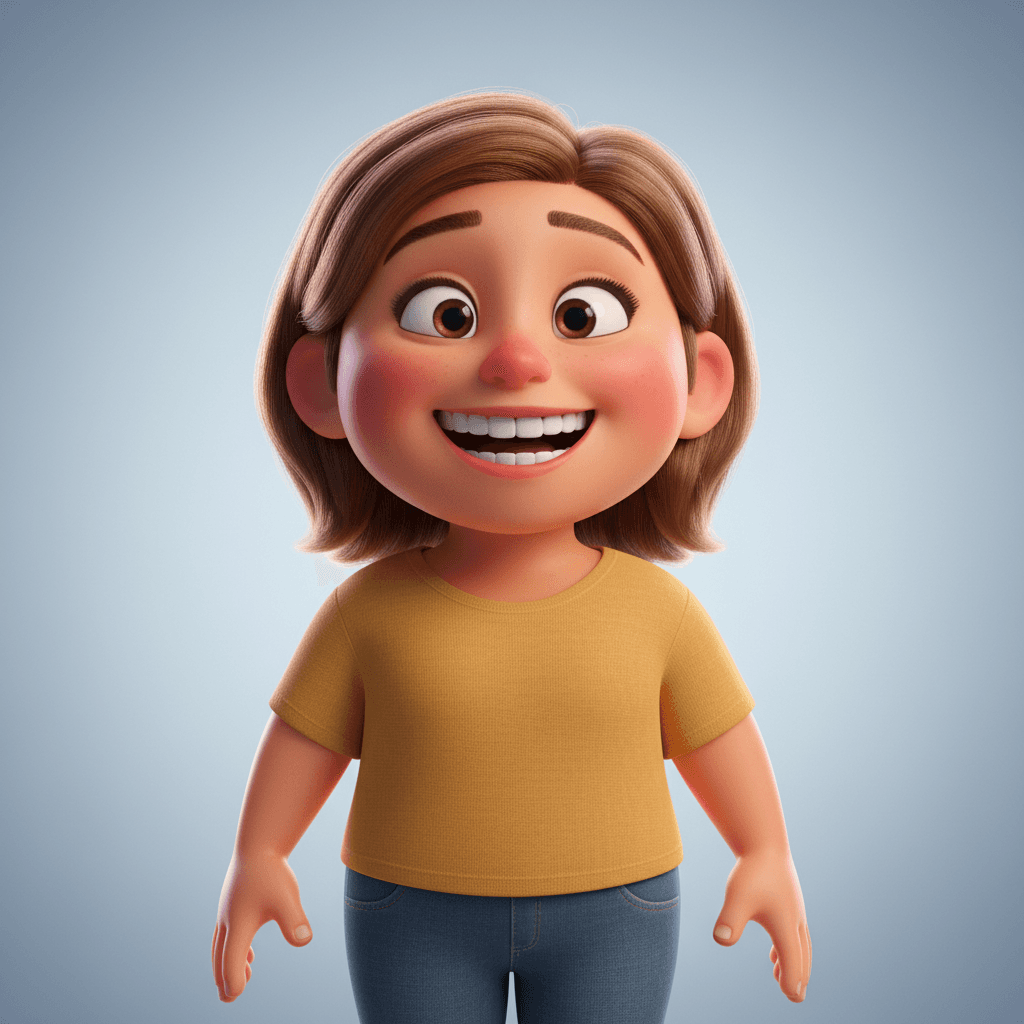 Gemini Image Prompt for 3d: Construct a premium 3D digital representation of the individ...