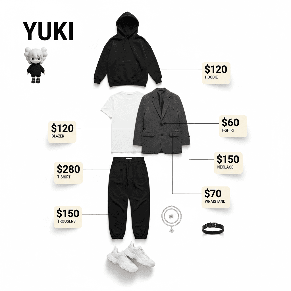 Gemini Image Prompt for other, product: Generate a sleek, uncluttered fashion graphic utilizing a pr...