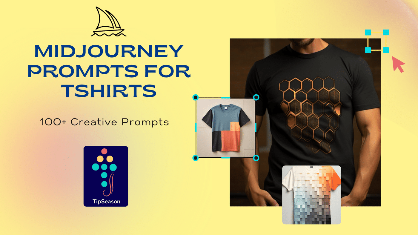 150+ Midjourney prompts for t-shirts design, unique and trending